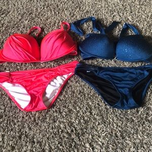 Victoria’s Secret bikini lot 32DD/small
